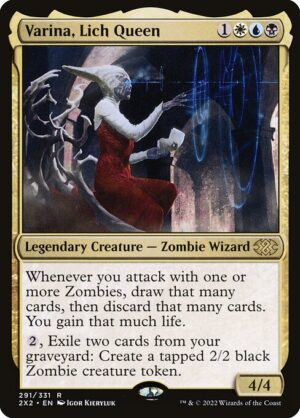 Varina, Lich Queen<br /><span class="collector-number">Collector No. 291</span>