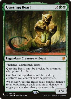 Questing Beast<br /><span class="collector-number">Collector No. ELD-171</span>