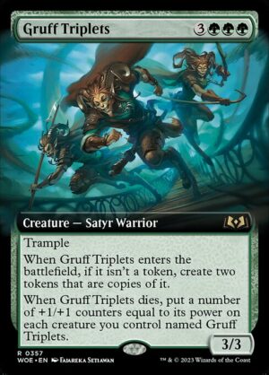 Gruff Triplets - Foil<br /><span class="collector-number">Collector No. 357</span>