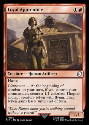 Loyal Apprentice - Foil<br /><span class="collector-number">Collector No. 190</span>