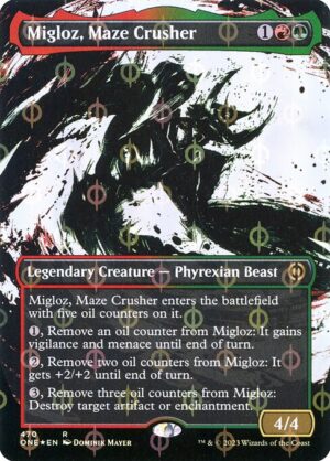Migloz, Maze Crusher - Foil<br /><span class="collector-number">Collector No. 470</span>