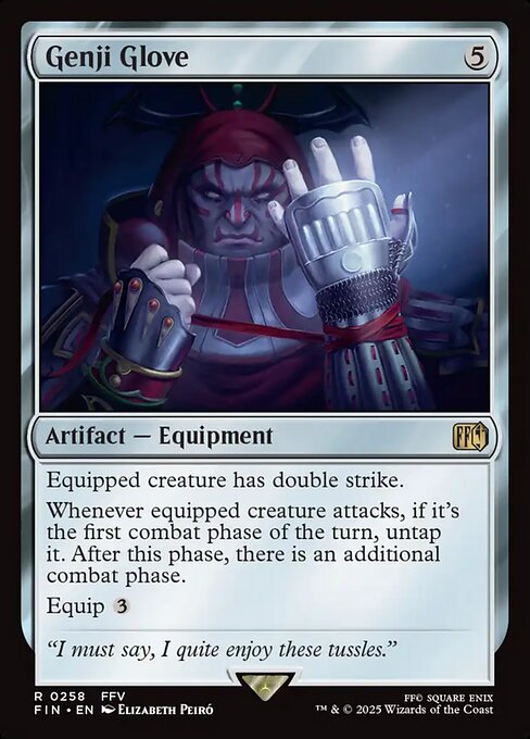 Genji Glove<br /><span class="collector-number">Collector No. 258</span>