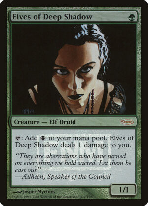 Elves of Deep Shadow - Foil<br /><span class="collector-number">Collector No. 1</span>
