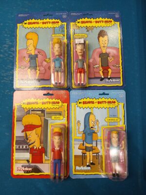 BEAVIS AND BUTT-HEAD FUNKO REFLECTION SET OF 4