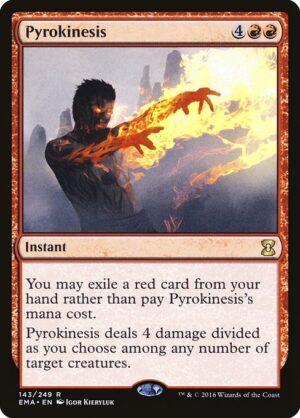 Pyrokinesis<br /><span class="collector-number">Collector No. 143</span>