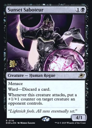 Sunset Saboteur - Foil<br /><span class="collector-number">Collector No. 116s</span>
