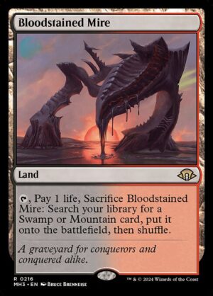 Bloodstained Mire<br /><span class="collector-number">Collector No. 216</span>
