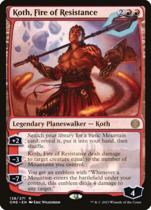 Koth, Fire of Resistance<br /><span class="collector-number">Collector No. 138</span>