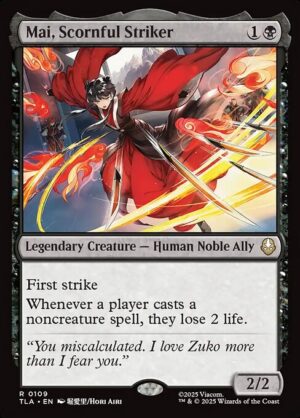 Mai, Scornful Striker<br /><span class="collector-number">Collector No. 109</span>