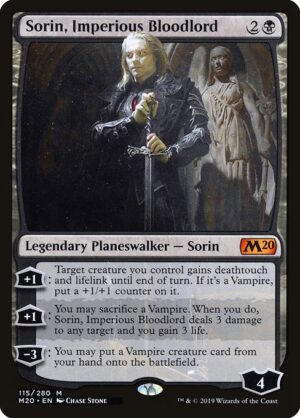 Sorin, Imperious Bloodlord<br /><span class="collector-number">Collector No. 115</span>