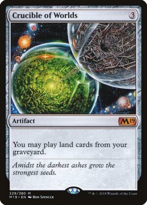 Crucible of Worlds - Foil<br /><span class="collector-number">Collector No. 229</span>