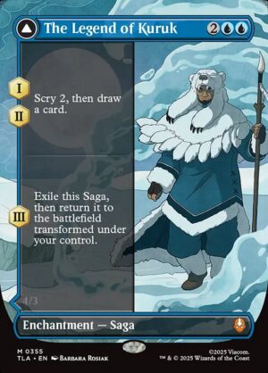 The Legend of Kuruk // Avatar Kuruk - Foil<br /><span class="collector-number">Collector No. 355</span>