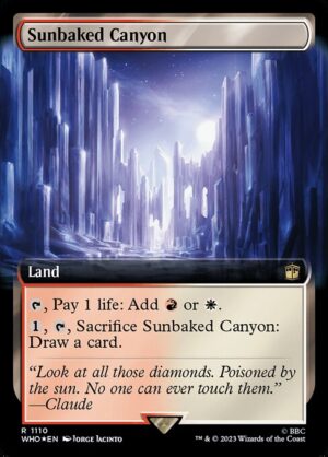 Sunbaked Canyon Surge - Foil<br /><span class="collector-number">Collector No. 1110</span>