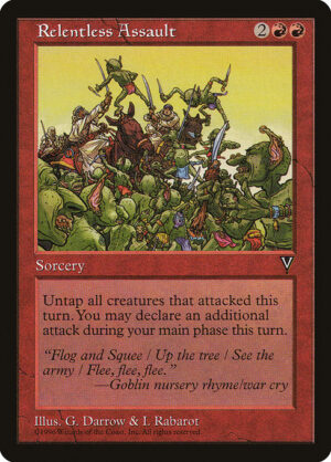 Relentless Assault<br /><span class="collector-number">Collector No. 91</span>