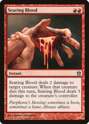 Searing Blood<br /><span class="collector-number">Collector No. 111</span>