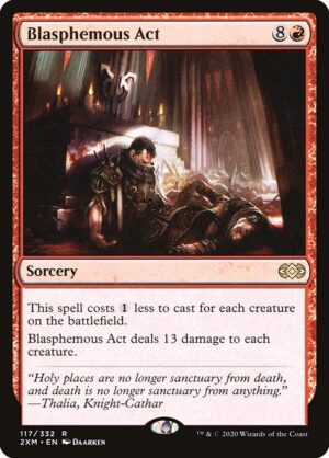 Blasphemous Act - Foil<br /><span class="collector-number">Collector No. 117</span>