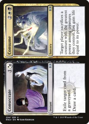 Consecrate // Consume<br /><span class="collector-number">Collector No. 224</span>