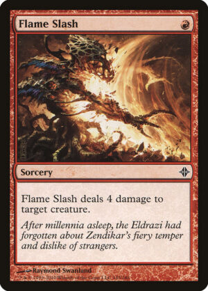 Flame Slash<br /><span class="collector-number">Collector No. 145</span>