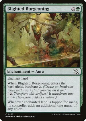 Blighted Burgeoning - Foil<br /><span class="collector-number">Collector No. 177</span>