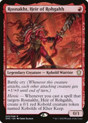Rosnakht, Heir of Rohgahh<br /><span class="collector-number">Collector No. 25</span>