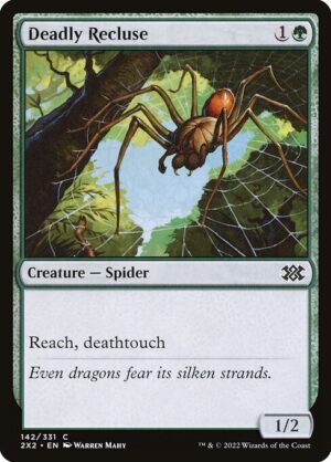 Deadly Recluse - Foil<br /><span class="collector-number">Collector No. 142</span>