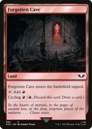 Forgotten Cave<br /><span class="collector-number">Collector No. 280</span>