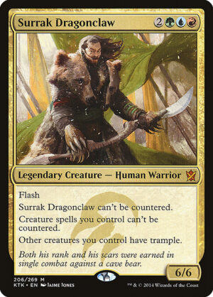 Surrak Dragonclaw<br /><span class="collector-number">Collector No. 206</span>