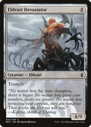 Eldrazi Devastator<br /><span class="collector-number">Collector No. 7</span>