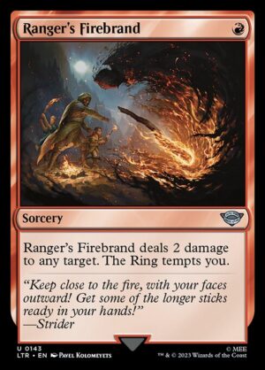 Ranger's Firebrand<br /><span class="collector-number">Collector No. 143</span>