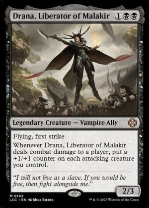 Drana, Liberator of Malakir<br /><span class="collector-number">Collector No. 193</span>