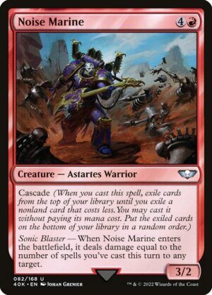 Noise Marine<br /><span class="collector-number">Collector No. 82</span>