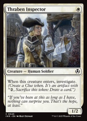 Thraben Inspector - Foil<br /><span class="collector-number">Collector No. 45</span>