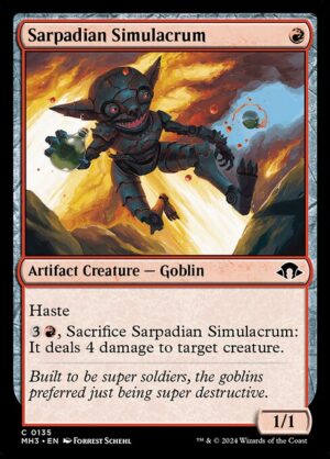 Sarpadian Simulacrum - Foil<br /><span class="collector-number">Collector No. 135</span>