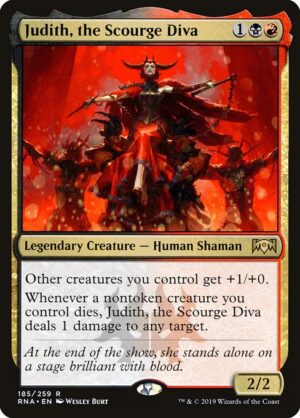 Judith, the Scourge Diva - Foil<br /><span class="collector-number">Collector No. 185</span>