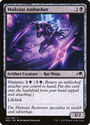 Mukotai Ambusher - Foil<br /><span class="collector-number">Collector No. 112</span>