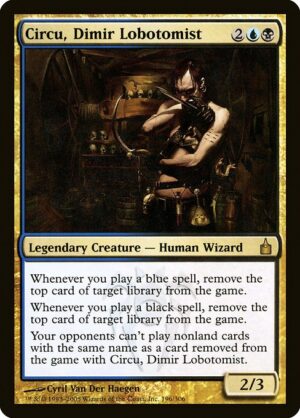 Circu, Dimir Lobotomist<br /><span class="collector-number">Collector No. 196</span>