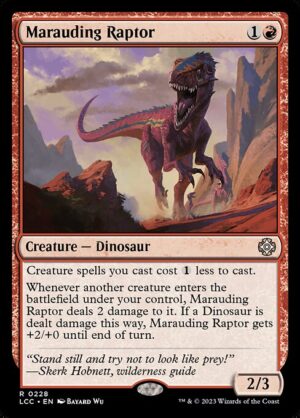 Marauding Raptor<br /><span class="collector-number">Collector No. 228</span>