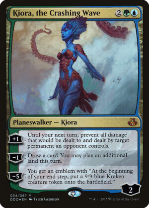 Kiora, the Crashing Wave - Foil<br /><span class="collector-number">Collector No. 34</span>