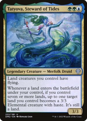 Tatyova, Steward of Tides<br /><span class="collector-number">Collector No. 222</span>