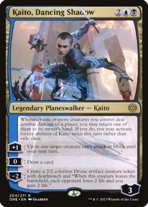 Kaito, Dancing Shadow<br /><span class="collector-number">Collector No. 204</span>
