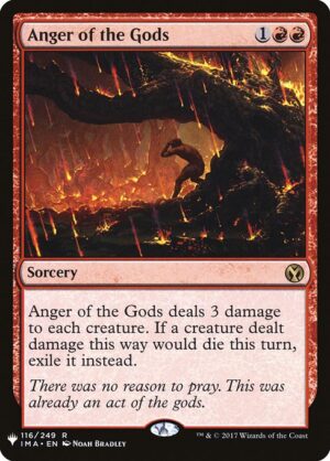 Anger of the Gods<br /><span class="collector-number">Collector No. IMA-116</span>