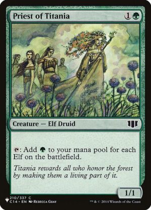 Priest of Titania<br /><span class="collector-number">Collector No. C14-210</span>