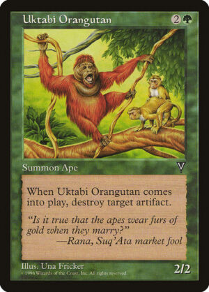Uktabi Orangutan<br /><span class="collector-number">Collector No. 123</span>
