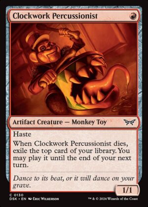 Clockwork Percussionist - Foil<br /><span class="collector-number">Collector No. 130</span>