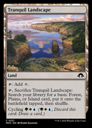 Tranquil Landscape - Foil<br /><span class="collector-number">Collector No. 231</span>