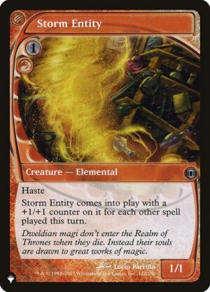 Storm Entity<br /><span class="collector-number">Collector No. FUT-122</span>