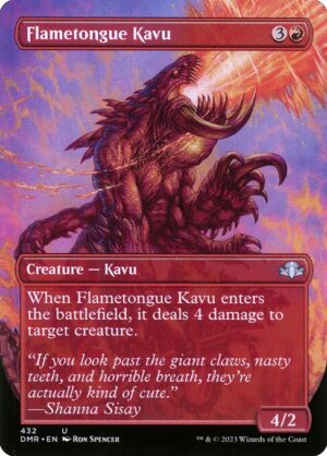 Flametongue Kavu<br /><span class="collector-number">Collector No. 432</span>