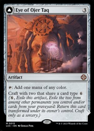 Eye of Ojer Taq // Apex Observatory - Foil<br /><span class="collector-number">Collector No. 15</span>