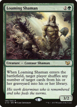 Loaming Shaman<br /><span class="collector-number">Collector No. 190</span>