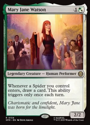 Mary Jane Watson<br /><span class="collector-number">Collector No. 134</span>